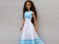Dlouhé šaty pro Barbie