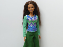 Dlouhé šaty pro Barbie