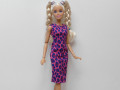 Leopardí šaty pro Barbie