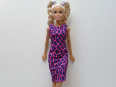 Dlouhé šaty pro Barbie